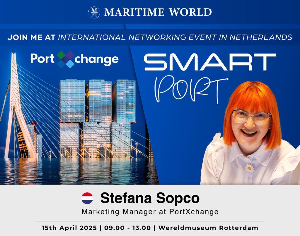 Smart Port Maritime World Banner for Stefana Sopco